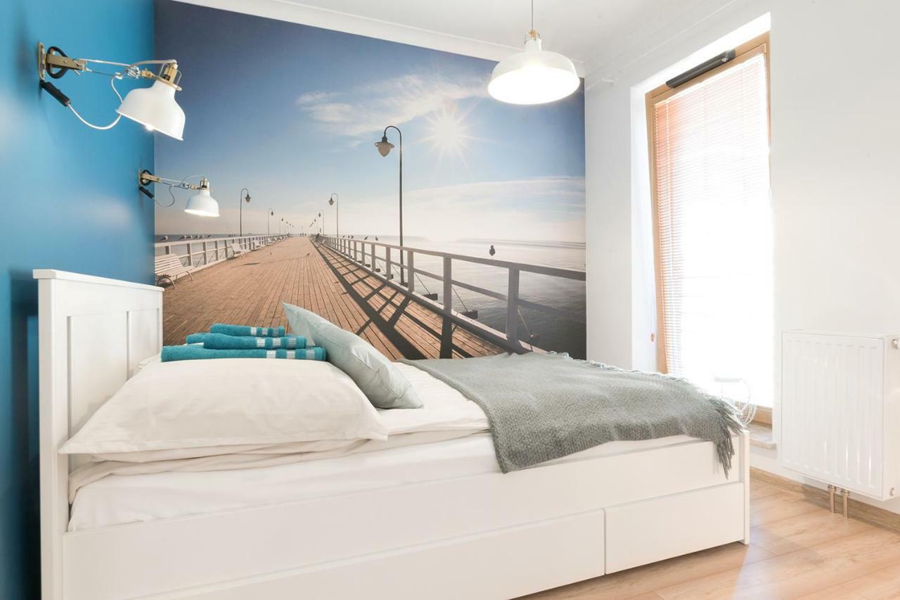 Blue Apartment In Vibrant Heart Of גדינייה מראה חיצוני תמונה